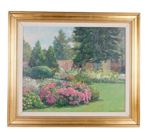 Stapleton Kearns "Sedum, Autumn Joy, Thuya Gardens"
