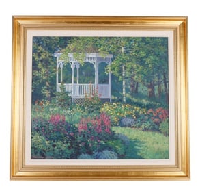 Stapleton Kearns "Garden Gazebo, Maine"