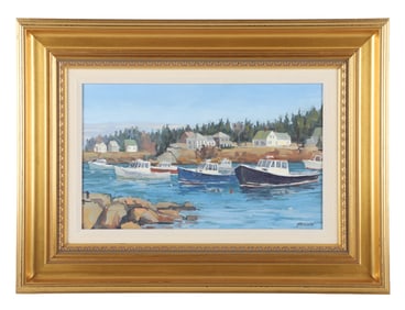 Stefan Pastuhov "Corea Harbor, Maine"