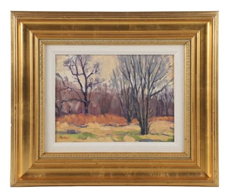 Stefan Pastuhov "Field in Early December, Maine"