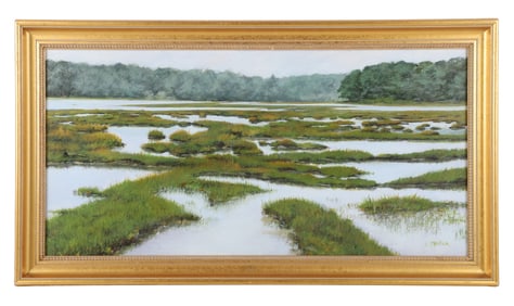 Stan Moeller "Salt Marsh, Maine"