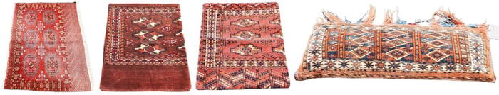1'11" x 3'10" Tekke Chuval & (3) Portions
