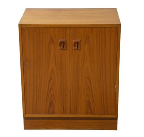 Peter Hvidt style Danish Modern 2-door cabinet