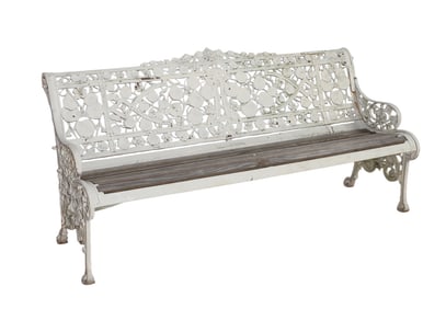 Coalbrookdale Company Cast Iron Garden Bench