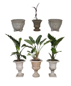 (6) Piece Planter grouping