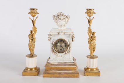Assembled Mantel Garniture