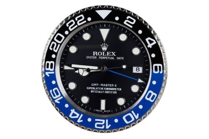 Clock Watch Dealer Display Rolex BATMAN