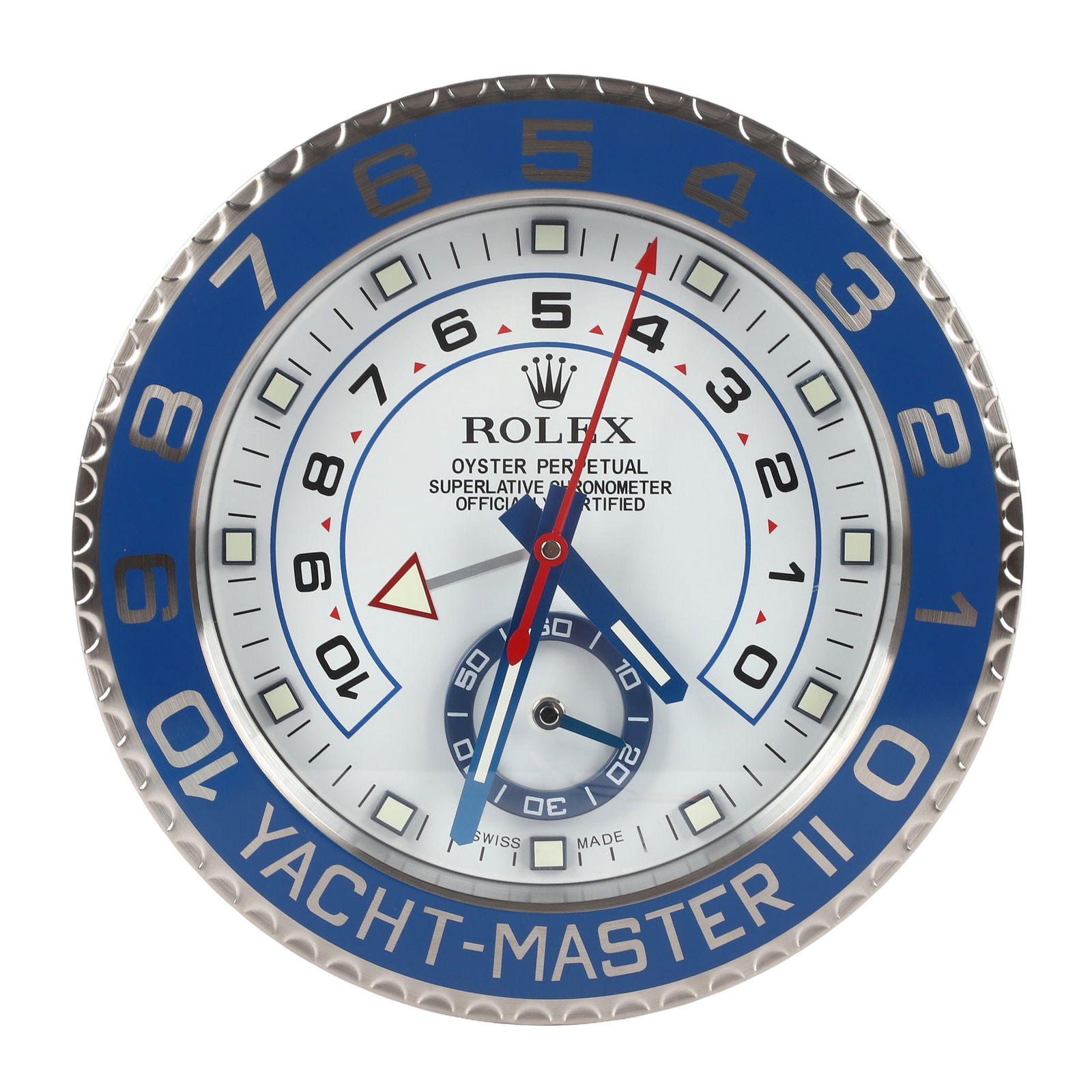 Clock Watch Dealer Display Rolex YAGHTMASTER II (1 of 5)