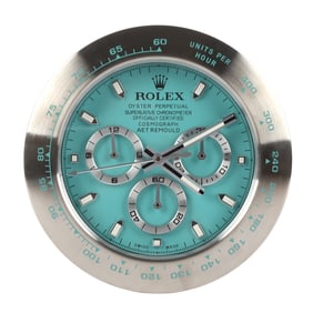 Clock Watch Dealer Display Rolex DAYTONA Ice Blue Dial