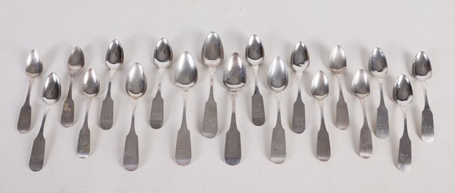 Thomas Megear (19) Delaware Silver Spoons