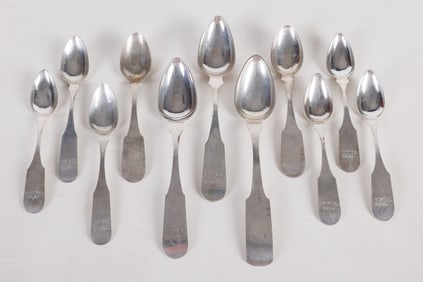 James Guthrie II Delaware Silver Spoons