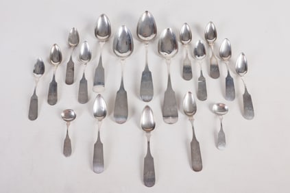 J F Robinson (18) Delaware Silver Spoons