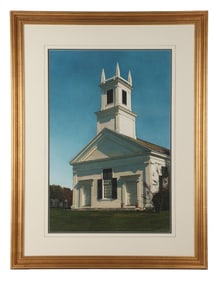 Ed Rafferty "Shaftsbury Church, Vermont"