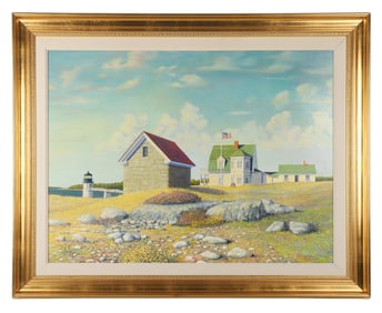 William Beebe "Marshall Point Lighthouse, ME"