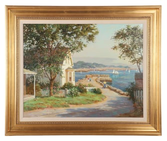 Pamela Fox "Pier Ave., Rockport MA"