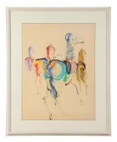 Mary Page Evans "Carousel Horses"