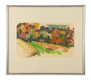 Mary Page Evans "Delaware Landscape"