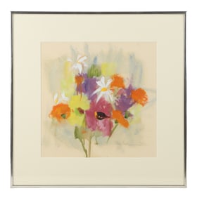 Mary Page Evans "Still Life with Flowers"
