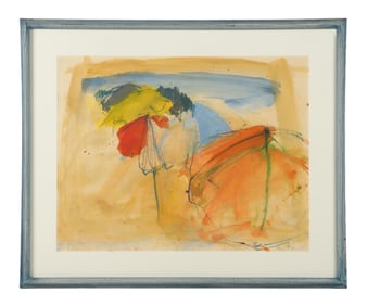 Mary Page Evans Abstract Composition