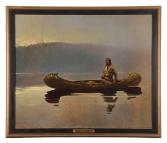 After Frank Schoonover "A Northern Mist"