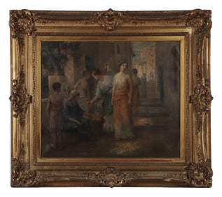 Francois Lafon "In the Marketplace"