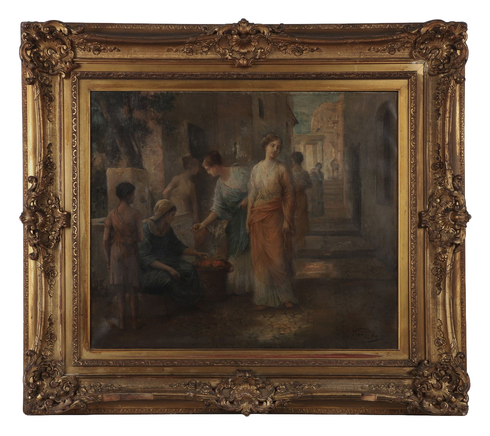 Francois Lafon "In the Marketplace" (1 of 7)