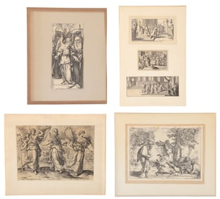 (6) Old Master Etchings