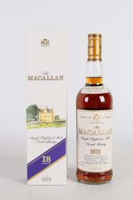 The Macallan Single Highland Malt Scotch Whiskey
