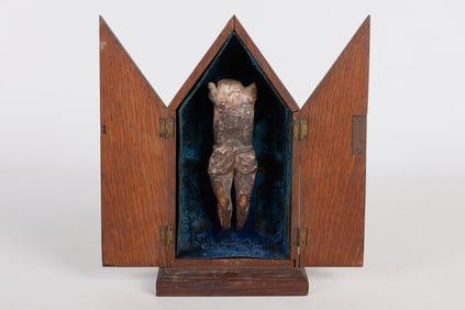 Santos Torso of Christ in Reliquary Box