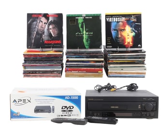 Large vintage video grouping