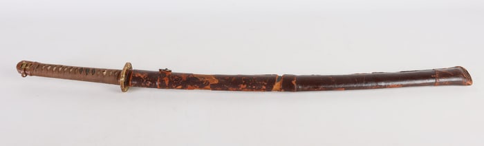 Japanese Katana Sword with Shagreen Handle