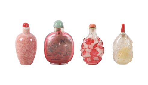 (4) Chinese Snuff Bottles