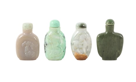 (4) Chinese Snuff Bottles