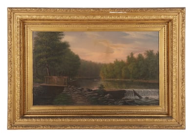 Alfred Thompson Scott "On the Brandywine, Third Dam"