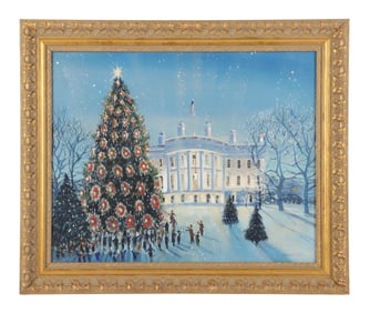 Sally Caldwell Fisher "White House Christmas"