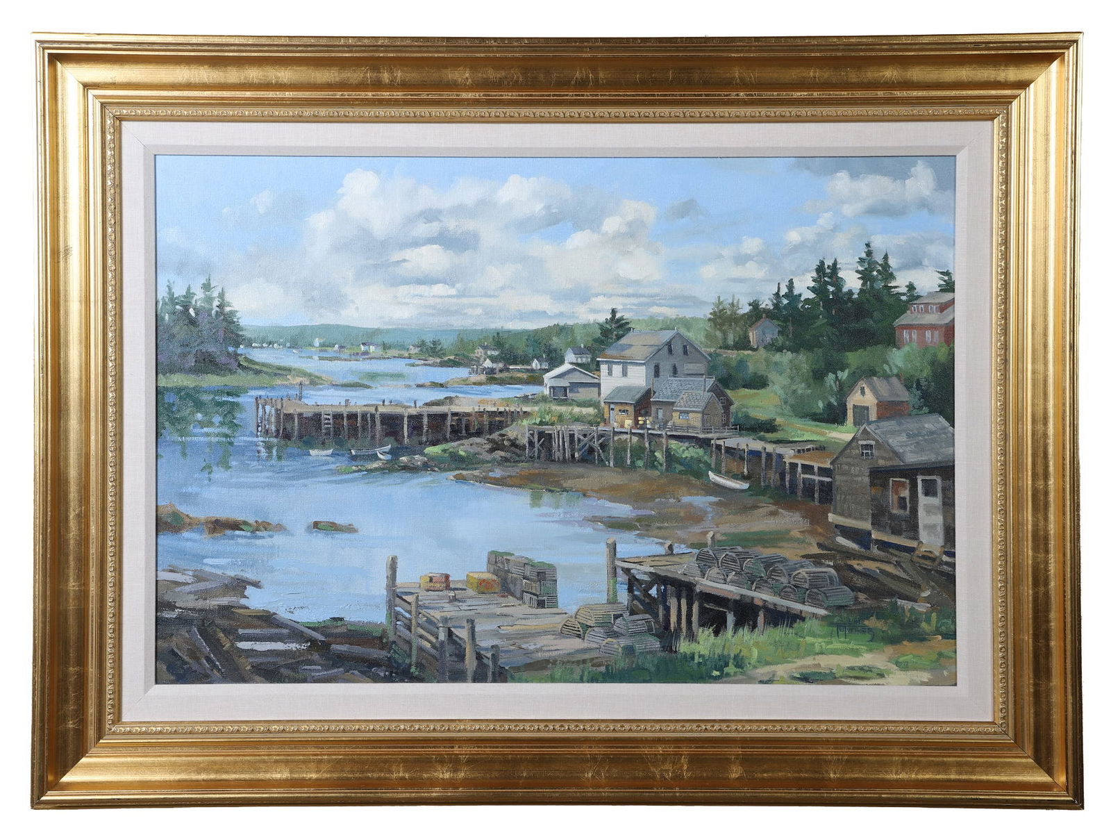 Line Tutwiler "Lobster Shacks, Port Clyde, ME"