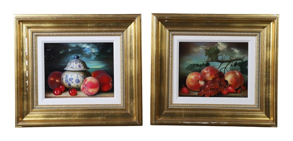 Dominique Obeniche (2) Still Life Paintings