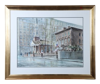 W James McGlynn "Market Street, Wilmington"