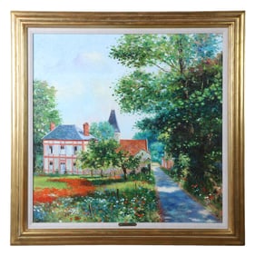 Claude Cambour "Village de Berthenonville"