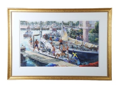 John Gable "World Championship Crews, Sardinia"