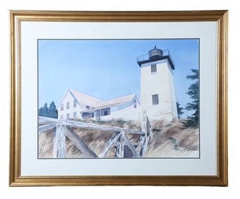 Paula Waterman "Hockomock Head Lighthouse"