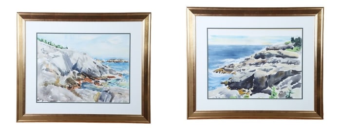 Edward Christiana (2) Monhegan Watercolors