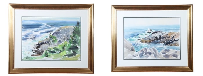 Edward Christiana (2) Monhegan Watercolors