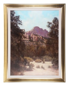Roger Lundskow "Desert Mountain Landscape"