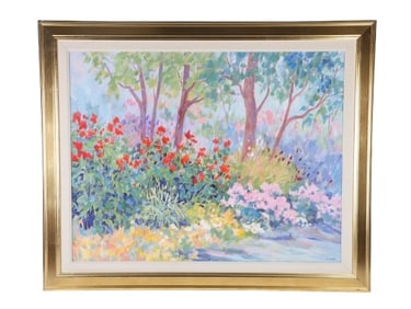 June Cary "Garden Landscape"