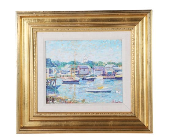 Sam Barber "Nantucket Harbor II" (1 of 4)