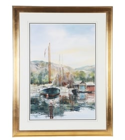 Carol Sebold "Camden Schooner, Maine"