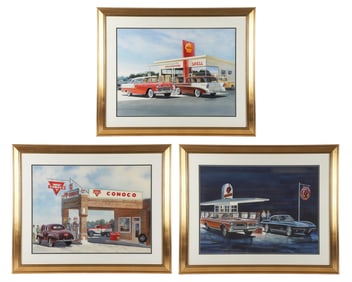 Jack Schmitt (3) Automobile Paintings