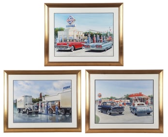 Jack Schmitt (3) Automobile Paintings