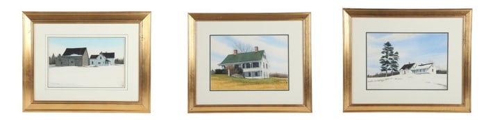 Gregory Dunham (3) New England Watercolors